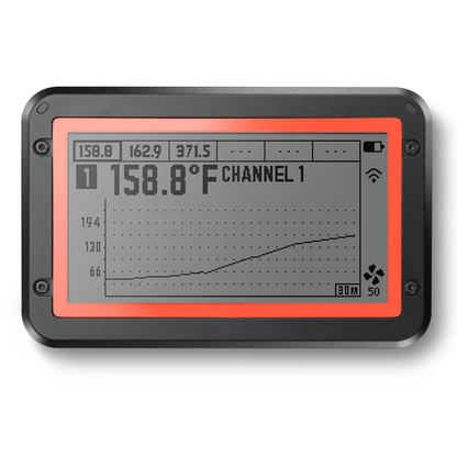 FireBoard 2 Digital Thermometer with LCD display and cloud connectivity for remote temperature monitoring