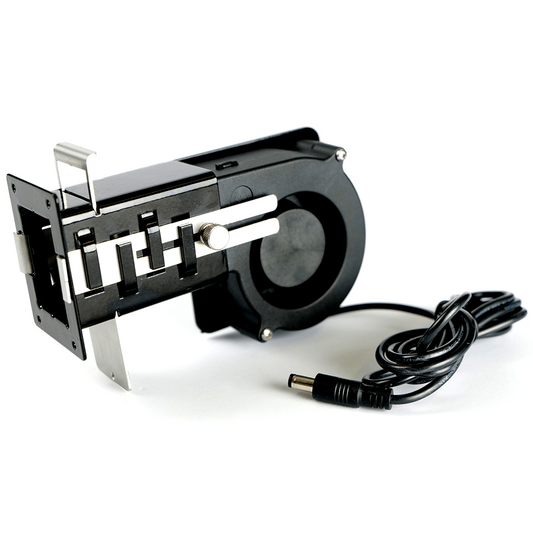 FireBoard Drive Blower smoker fan accessory for controlling airflow and maintaining precise cooking temperatures with FireBoard 2 Drive or Pro