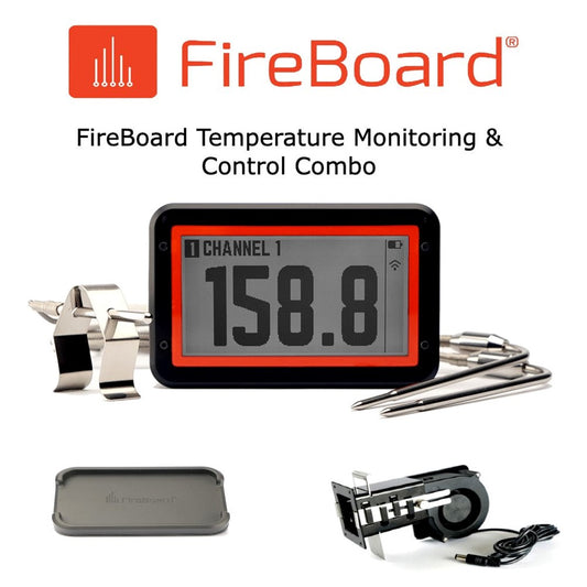 FireBoard 2 Drive & Blower Combo temperature control system for smokers with automatic airflow and pit monitoring